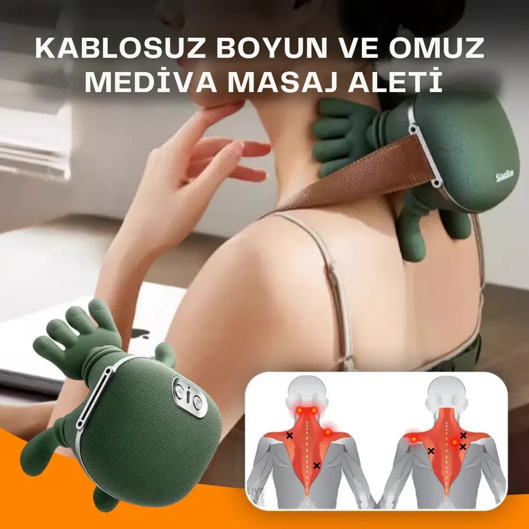 Mediva™ Boyun ve Omuz Masaj Cihazı