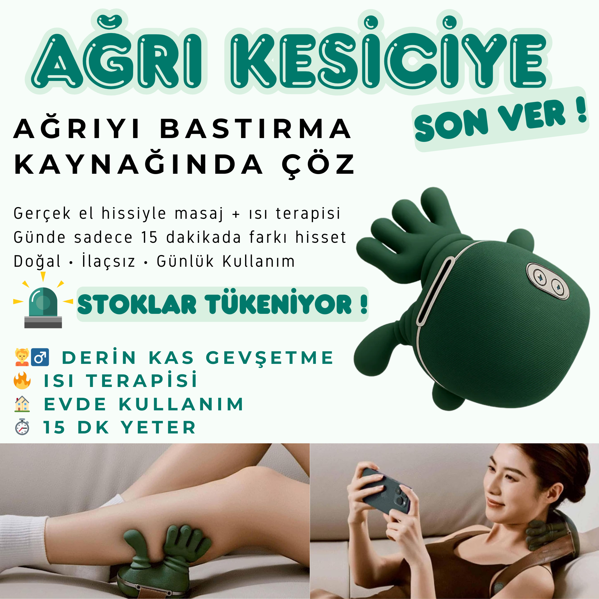 Mediva Çok Bölgeli Profesyonel Masaj Aleti