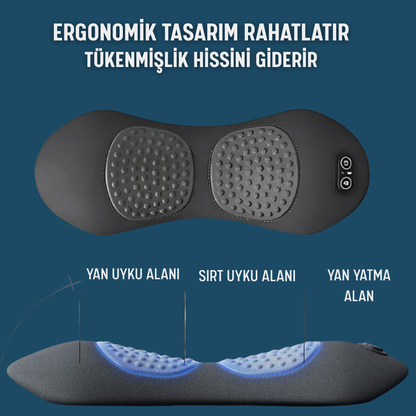 Medivaya Isıtmalı ve Titreşimli Sırt Bel Masaj Cihazı