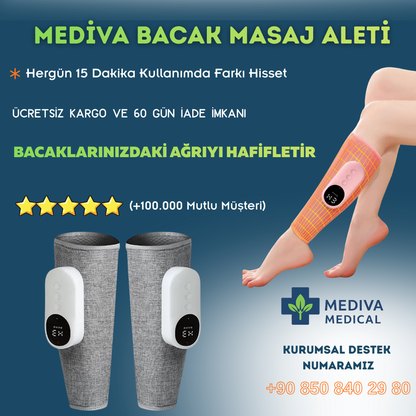 Mediva 3'ü 1 Arada Bacak Masaj Aleti
