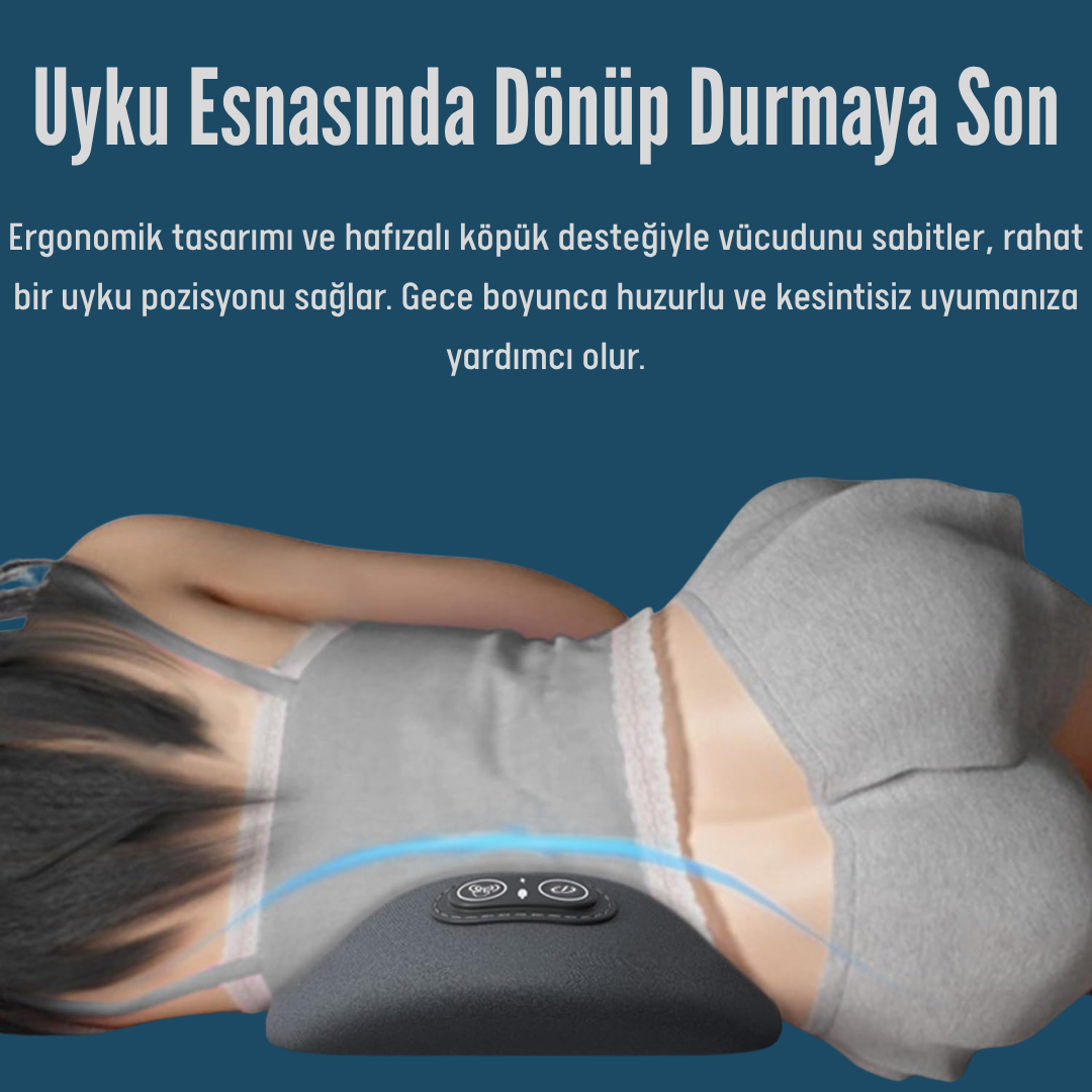 Medivaya Isıtmalı ve Titreşimli Sırt Bel Masaj Cihazı